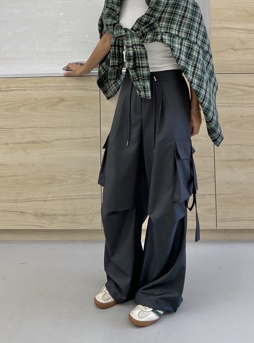 GLAM MOCHA直郵韓國代購女裝新款真品人氣熱賣24春夏休閑褲SIERRA休閑褲
