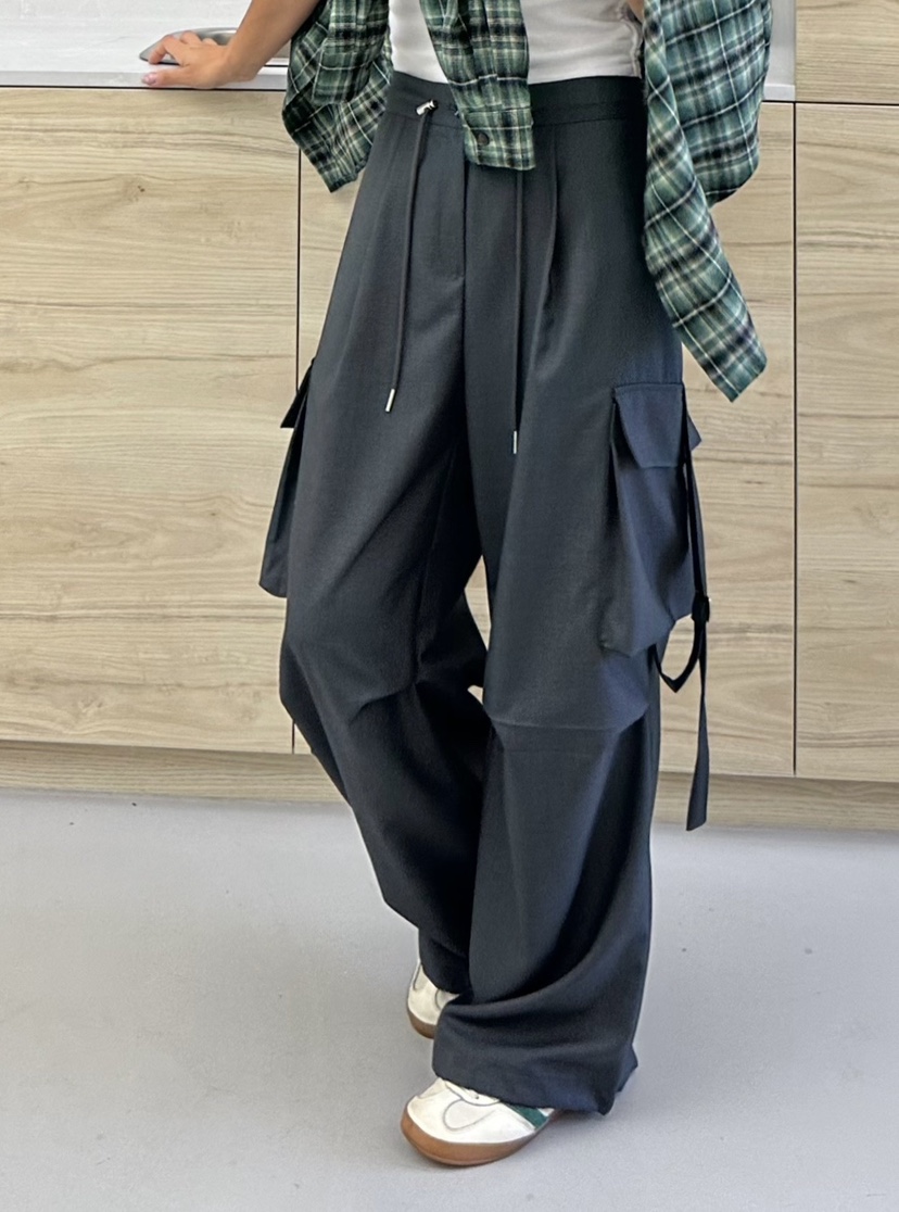 GLAM MOCHA直郵韓國代購女裝新款真品人氣熱賣24春夏休閑褲SIERRA休閑褲