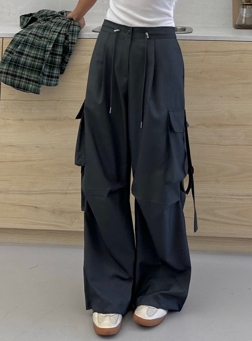 GLAM MOCHA直郵韓國代購女裝新款真品人氣熱賣24春夏休閑褲SIERRA休閑褲圖色2