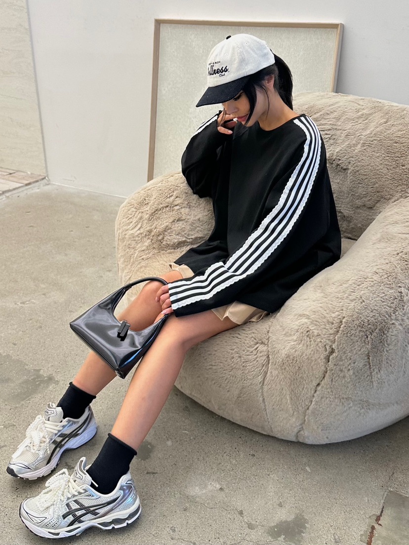 GLAM MOCHA直郵韓國代購女裝新款職業熱賣真品24春夏長袖T恤SIERRA長袖T恤