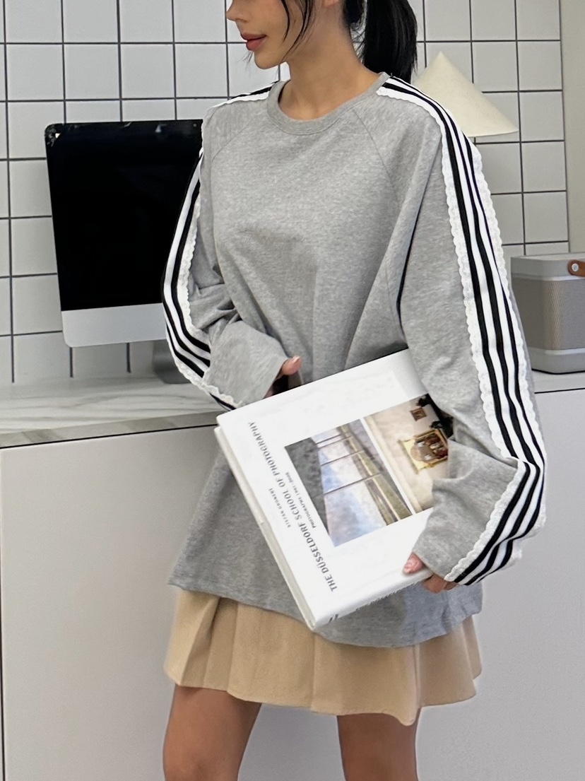 GLAM MOCHA直郵韓國代購女裝新款職業熱賣真品24春夏長袖T恤SIERRA長袖T恤
