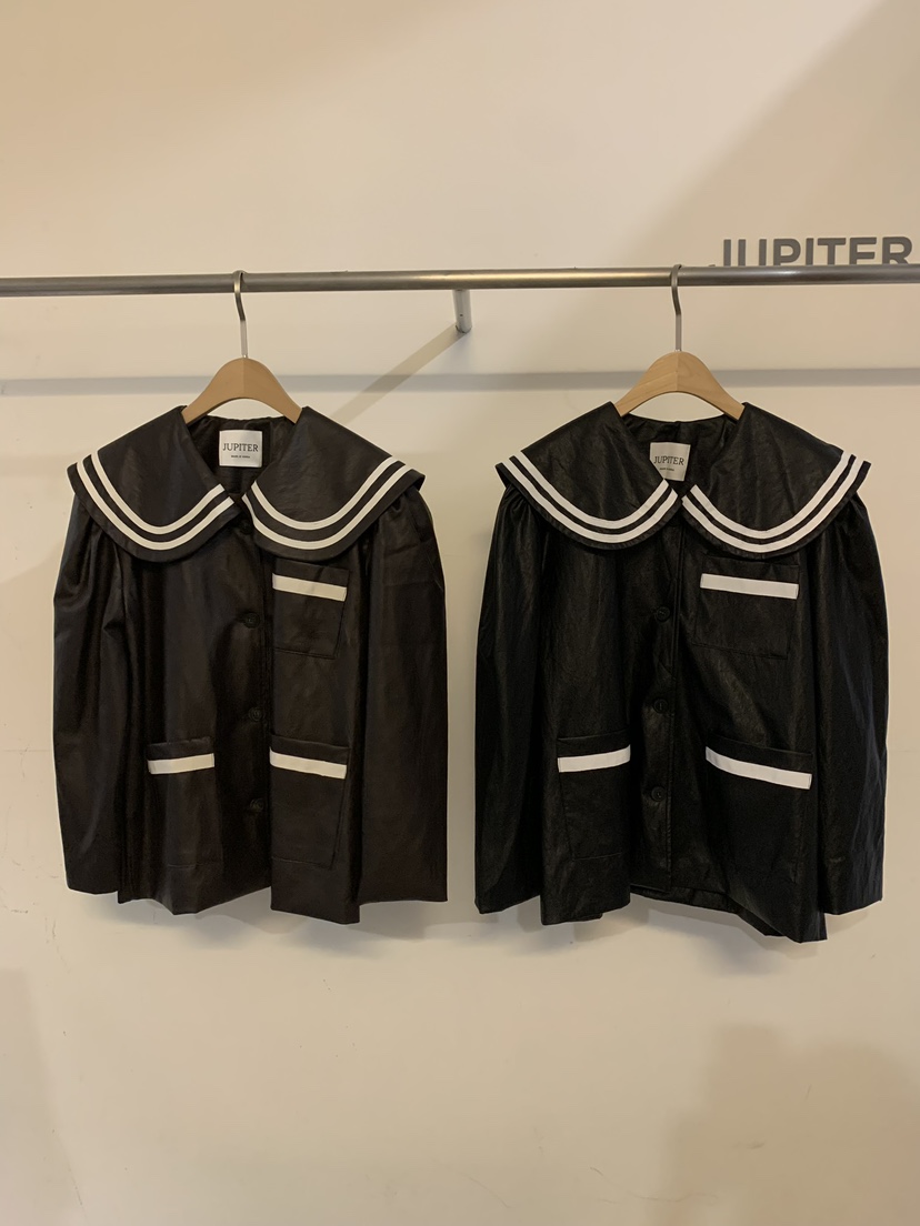 JUPITER直郵韓國代購女裝新品人氣真品時尚職業24春夏夾克皮革JUPITER夾克