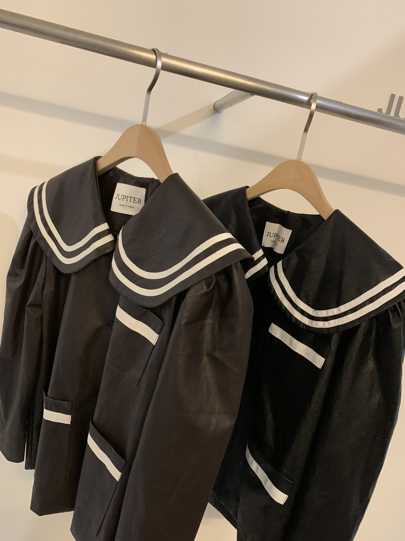 JUPITER直郵韓國代購女裝新品人氣真品時尚職業24春夏夾克皮革JUPITER夾克