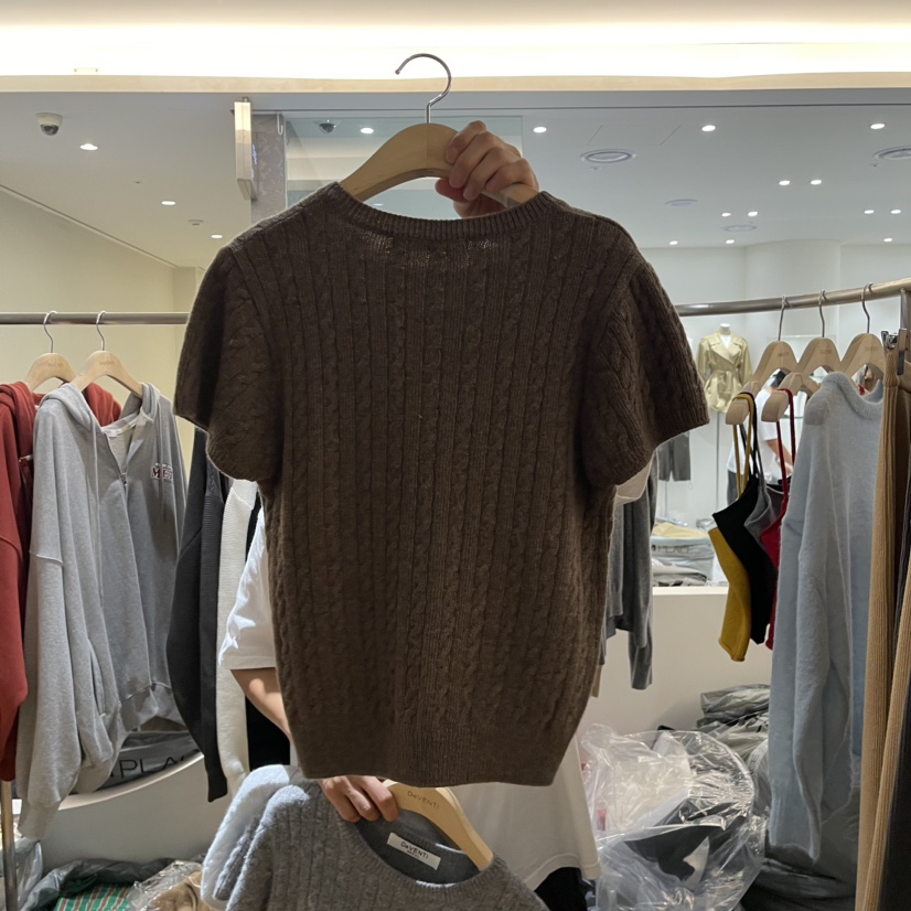 De VENTI韓國直郵東大門代購女裝新品人氣24春夏熱賣針織衫DE VENTI針織衫