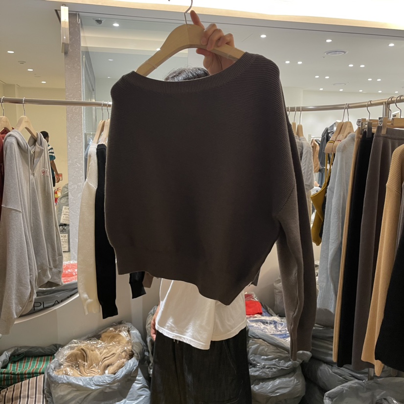 De VENTI韓國直郵女裝新品職業熱賣休閑時尚人氣24春夏針織衫DE VENTI針織衫