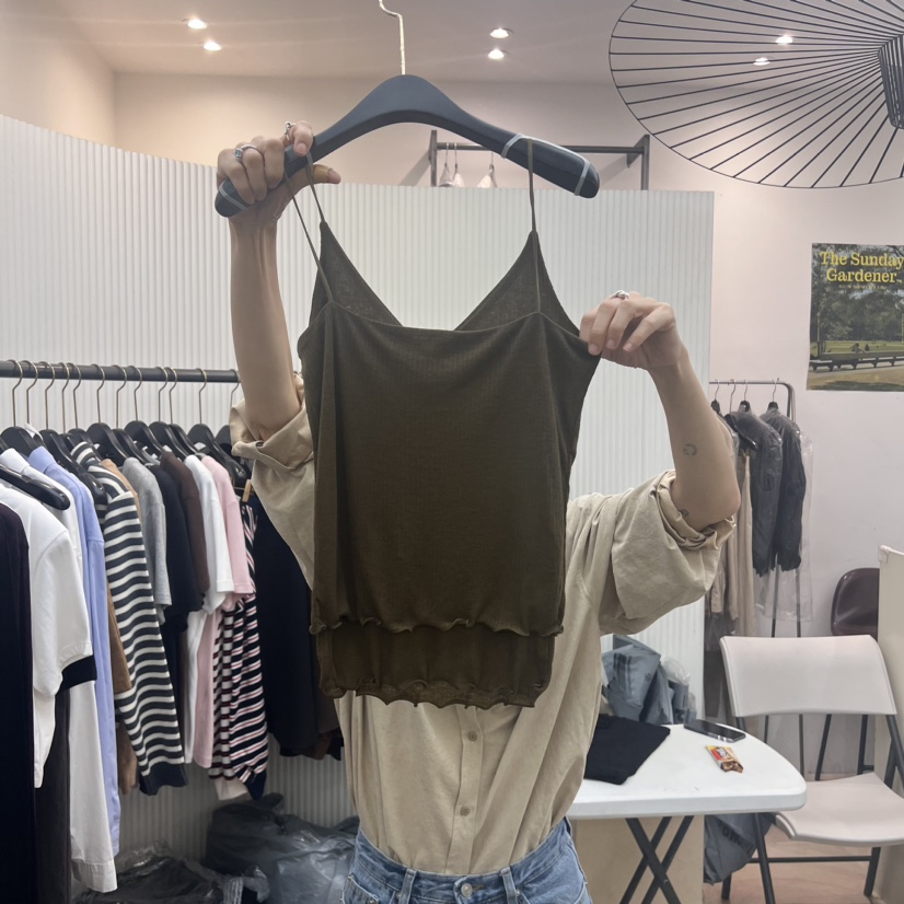 JICJO:SEOUL韓國直郵東大門代購女裝新款時尚吊帶背心不包含內搭JICJO:SEOUL吊帶/背心