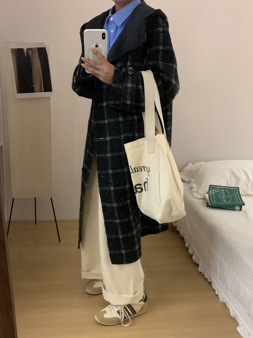 BONHEUR韓國直郵東大門代購女裝新品休閑真品熱賣中長款大衣BONHEUR-2件起中長款大衣