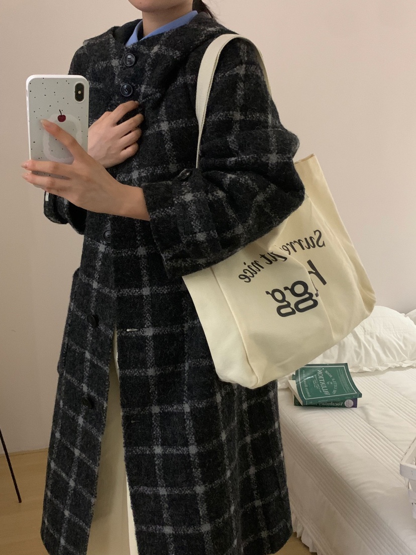 BONHEUR韓國直郵東大門代購女裝新品休閑真品熱賣中長款大衣BONHEUR-2件起中長款大衣