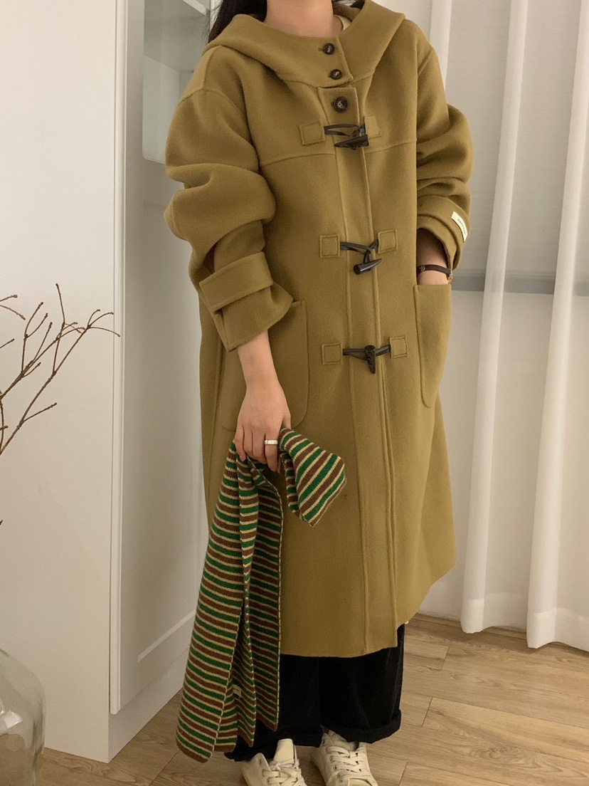 BONHEUR韓國直郵東大門代購女裝新款時尚休閑真品中長款大衣BONHEUR-2件起中長款大衣