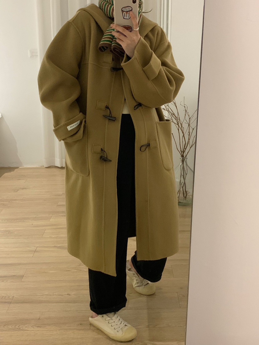 BONHEUR韓國直郵東大門代購女裝新款時尚休閑真品中長款大衣BONHEUR-2件起中長款大衣