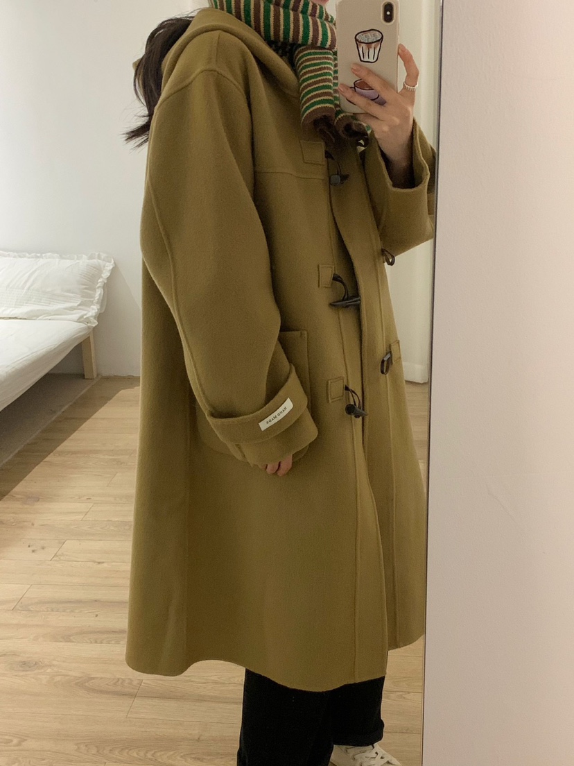BONHEUR韓國直郵東大門代購女裝新款時尚休閑真品中長款大衣BONHEUR-2件起中長款大衣