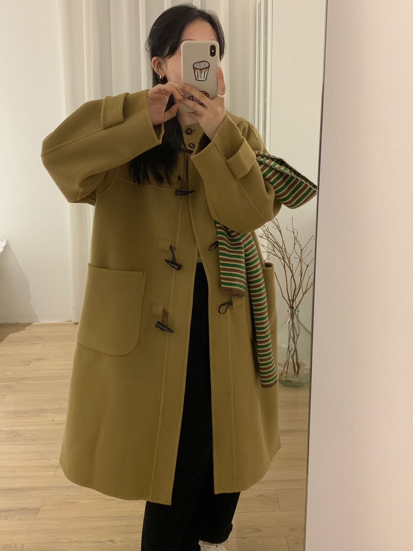 BONHEUR韓國直郵東大門代購女裝新款時尚休閑真品中長款大衣BONHEUR-2件起中長款大衣