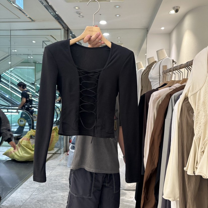 MAGNOLIA36-L韓國直郵女裝新品24春夏職業時尚真品T恤MAGNOLIA36-LT恤圖色3