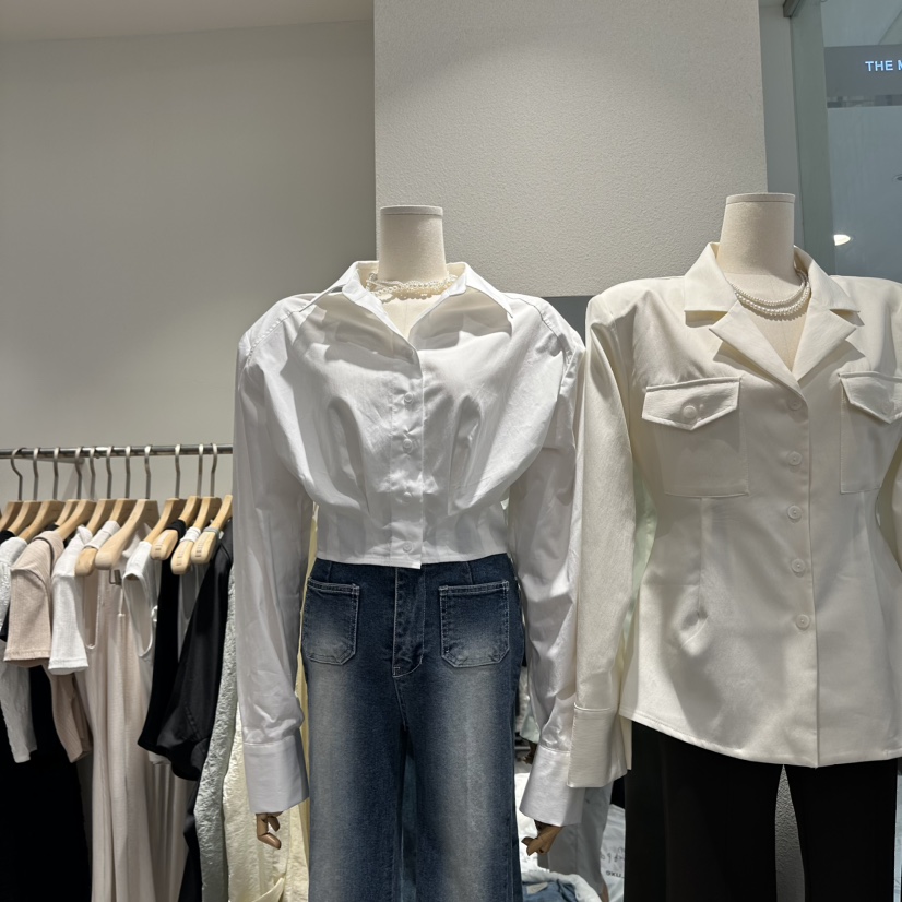 MAGNOLIA36-L韓國直郵東大門代購女裝新款24春夏襯衫蕾絲衫MAGNOLIA36-L襯衫/蕾絲衫圖色2