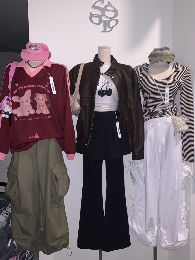 Seolo seoul直郵韓國代購女裝新品真品時尚熱賣24春夏衛衣Seolo seoul衛衣