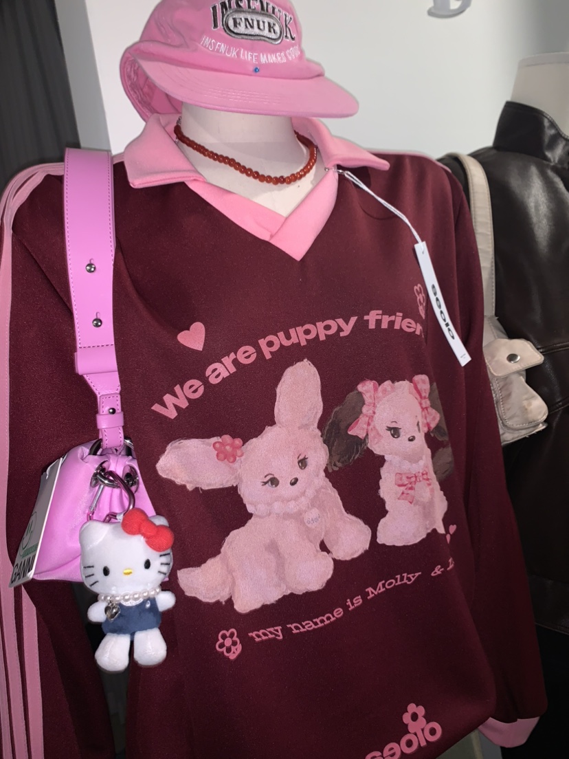 Seolo seoul直郵韓國代購女裝新品真品時尚熱賣24春夏衛衣Seolo seoul衛衣圖色3