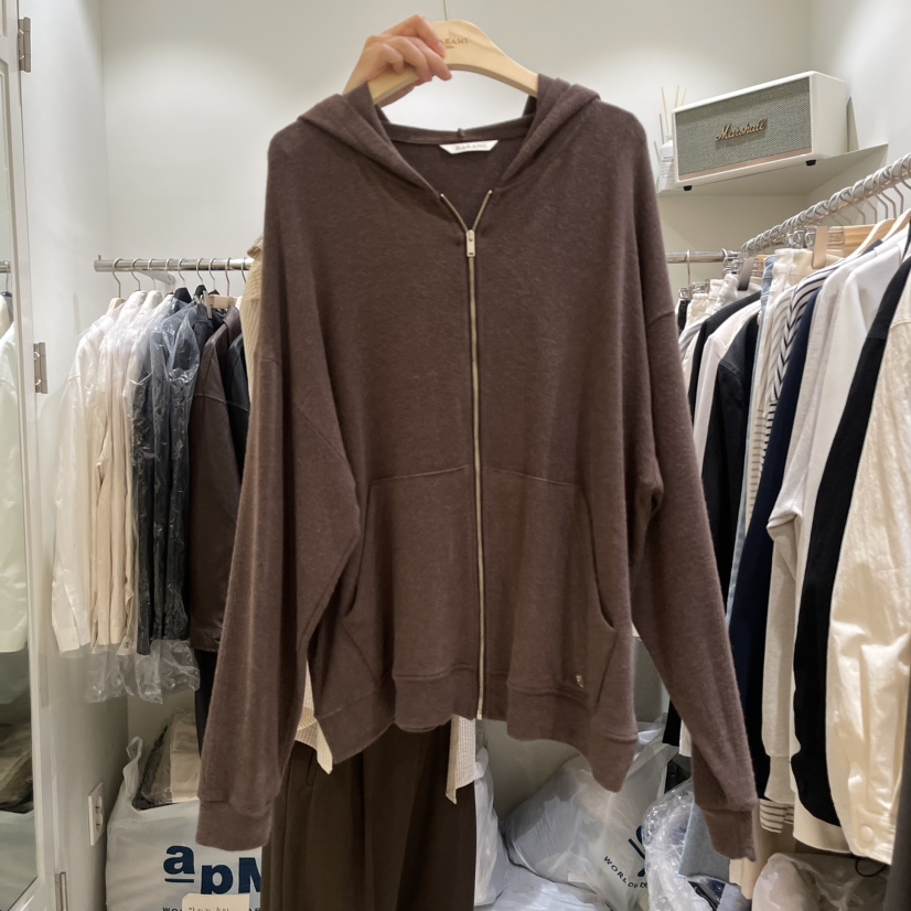 BARAMI直郵韓國代購女裝新品休閑推薦熱賣人氣真品衛衣拉鏈LOVE SOME衛衣圖色4