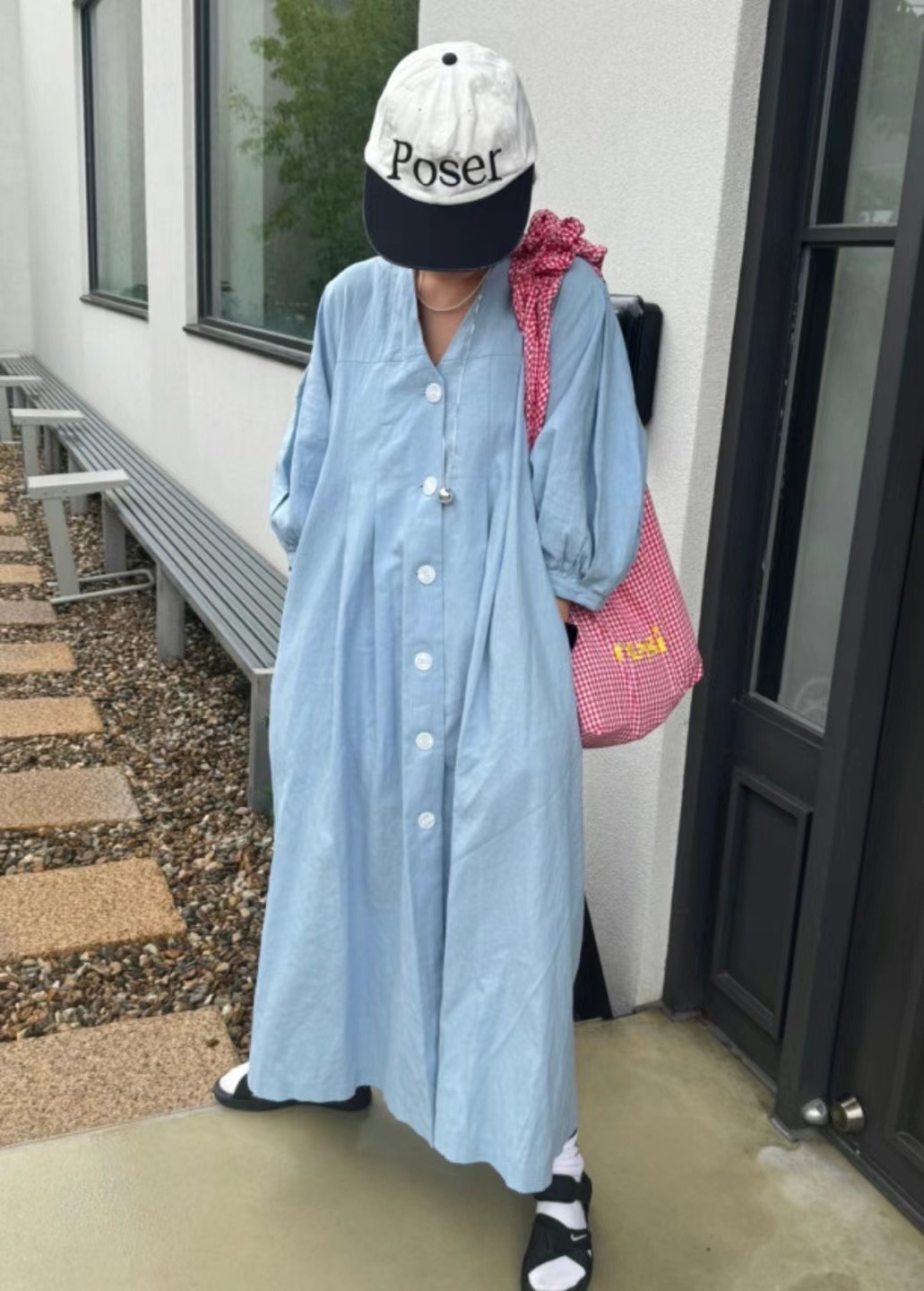 HAY韓國直郵東大門實拍女裝新品24春夏時尚推薦人氣連衣裙HAY連衣裙