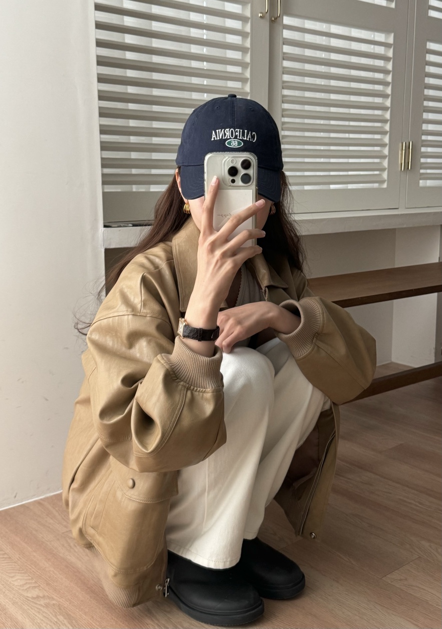 TIZZI韓國直郵東大門實拍女裝新品真品人氣24秋冬時尚夾克TIZZI夾克