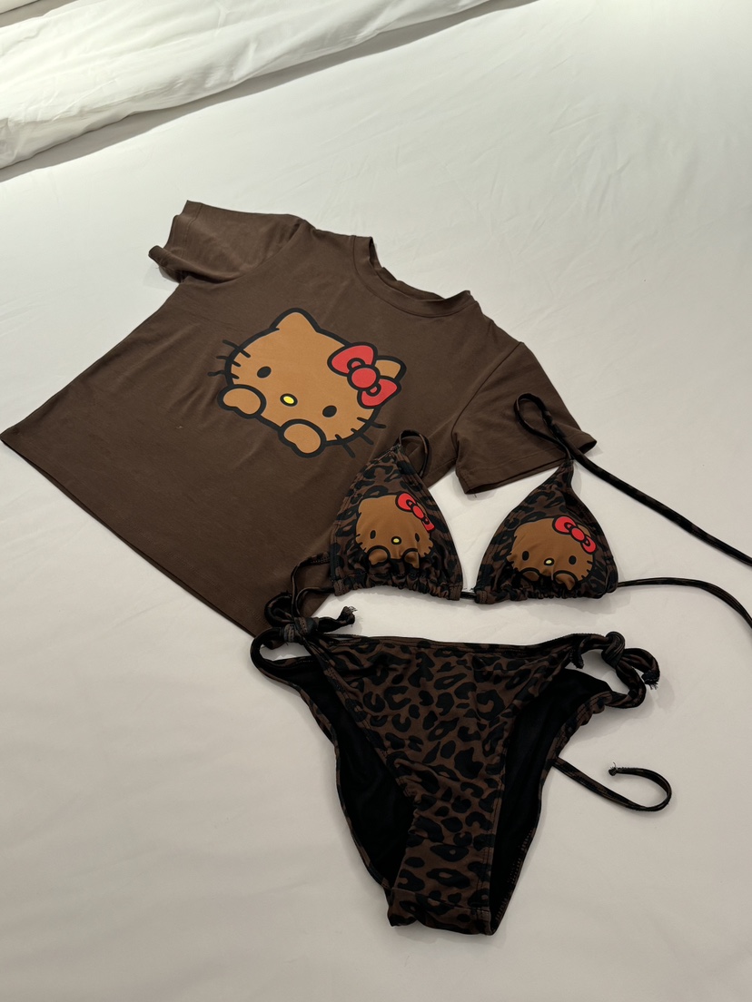 GATELESS韓國直郵東大門代購女裝新款推薦真品24秋冬泳裝GATELESS泳裝