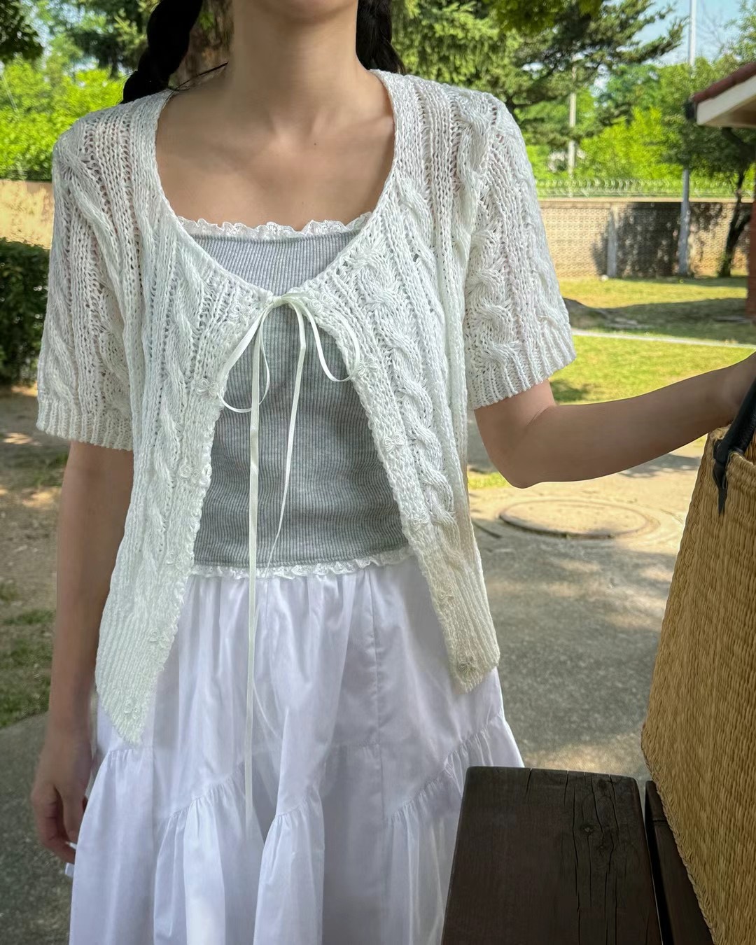 OPENING TITLE韓國直郵東大門代購女裝新品24秋冬針織衫anag/OPENING TITLE針織衫圖色2