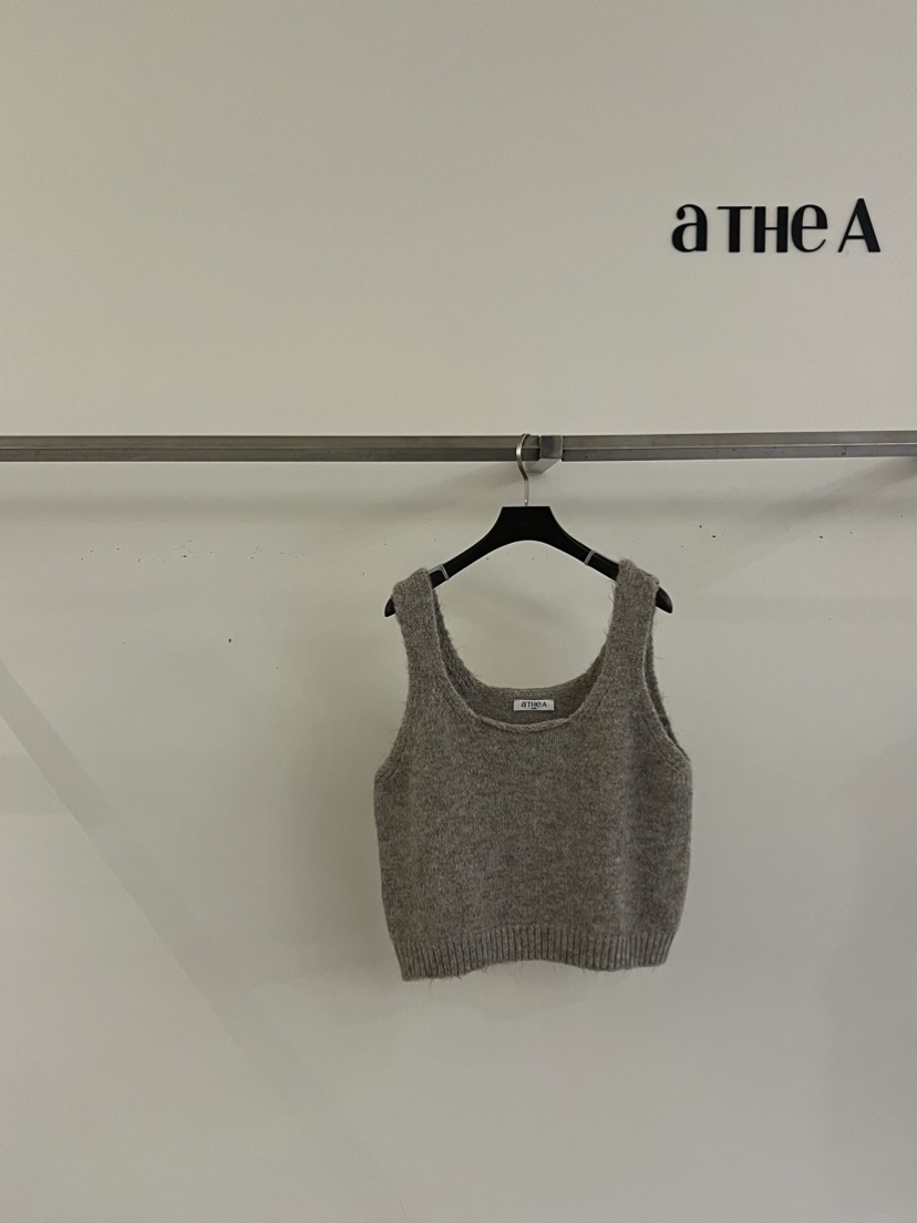 aTHeA韓國直郵東大門代購女裝新款真品職業休閑推薦24秋冬馬甲ATHEA馬甲圖色2