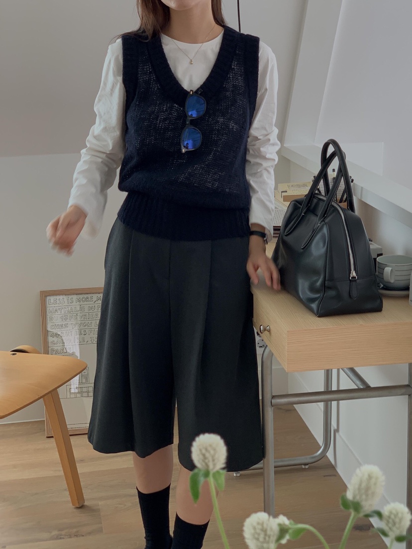 EON韓國直郵東大門實拍女裝新品熱賣時尚真品職業休閑推薦短褲JANIE短褲