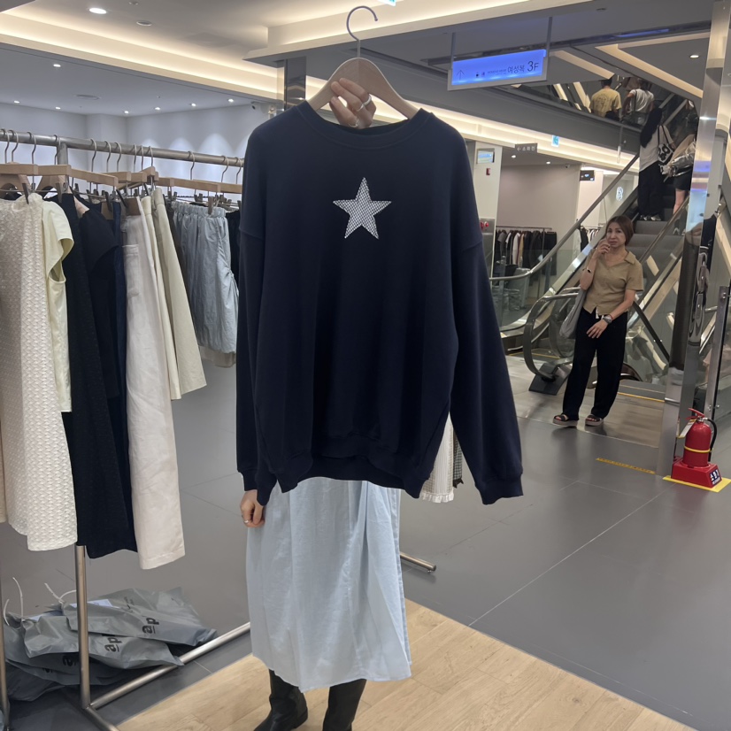 FURE韓國直郵女裝新款推薦真品24秋冬人氣職業休閑熱賣衛衣FURE衛衣圖色2