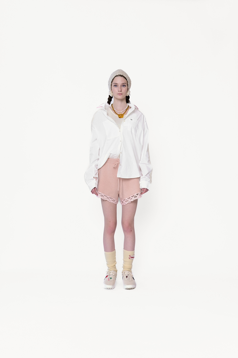 POLAROMO韓國直郵女裝新款真品時尚休閑職業人氣推薦24秋冬短褲POLAROMO短褲