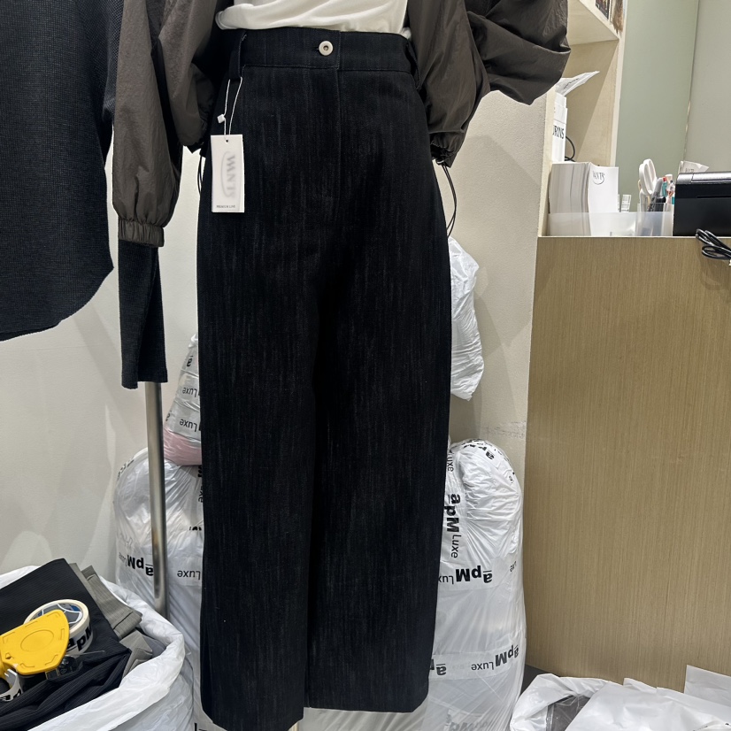 WANTS韓國直郵東大門代購女裝新品職業24秋冬推薦時尚休閑褲DENISE休閑褲圖色3
