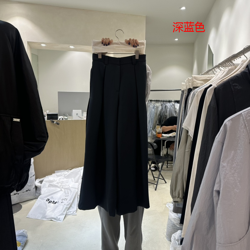 WANTS韓國直郵女裝新品休閑職業人氣熱賣真品24秋冬休閑褲DENISE休閑褲圖色3