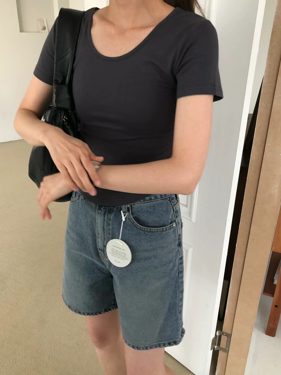 DINING韓國直郵東大門代購女裝新款熱賣時尚職業真品24秋冬T恤DININGT恤