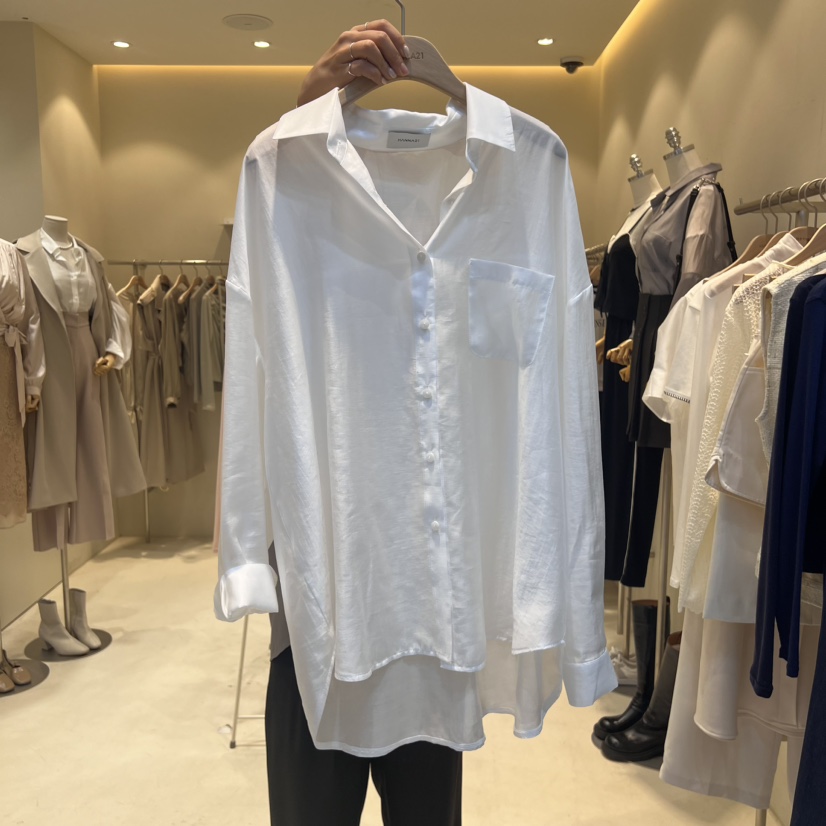 HANNA21韓國直郵東大門代購女裝新品24秋冬人氣襯衫蕾絲衫HANNA21襯衫/蕾絲衫