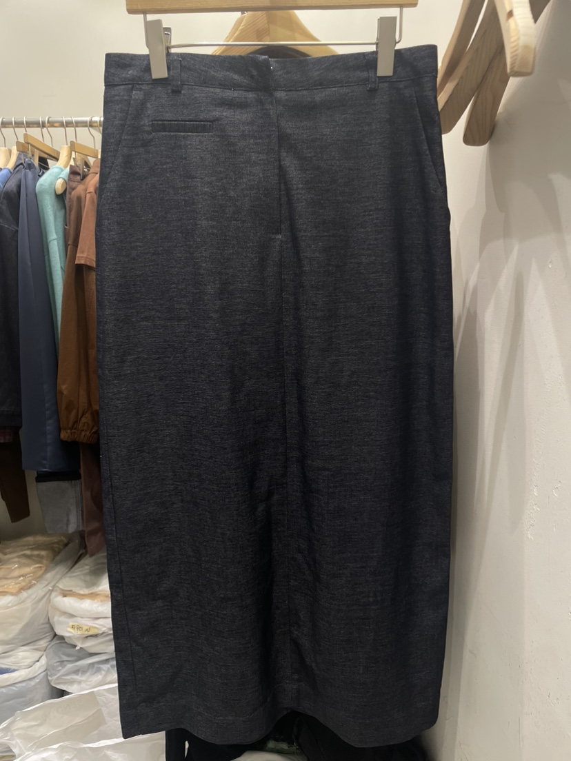 Sendtwo韓國直郵東大門實拍女裝新品熱賣24秋冬職業推薦長裙SENDTWO長裙