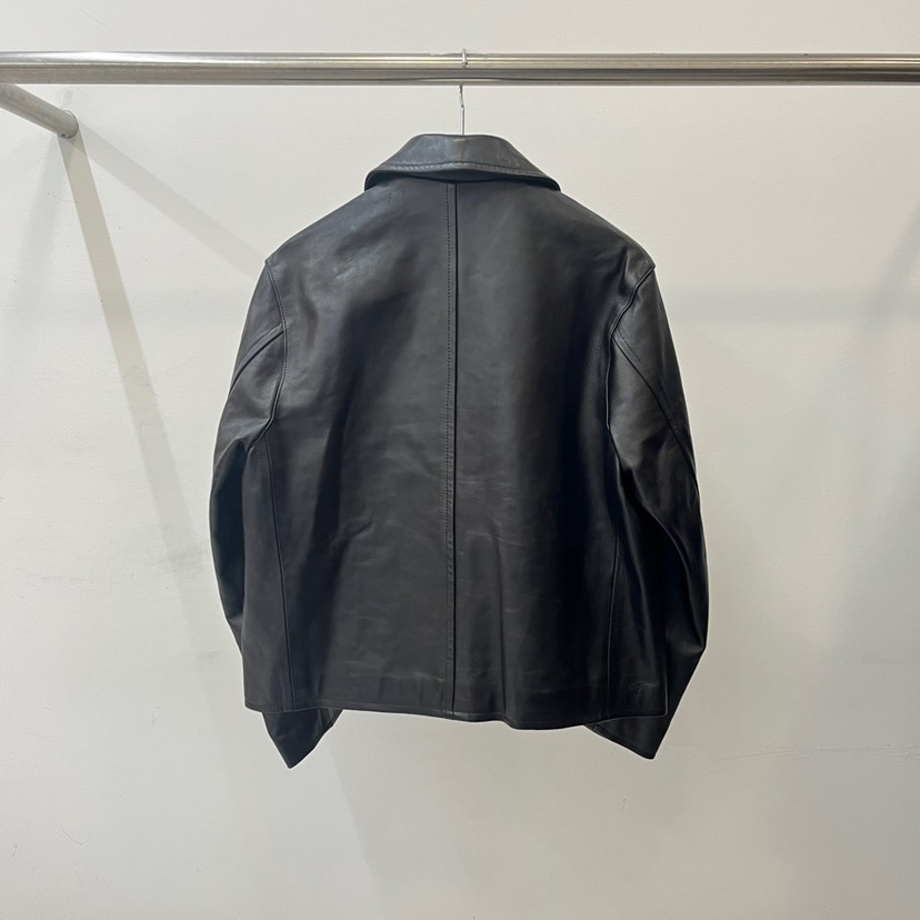 AUTOMNE韓國直郵東大門代購女裝新款時尚推薦真品夾克小羊皮AMY GRACE夾克