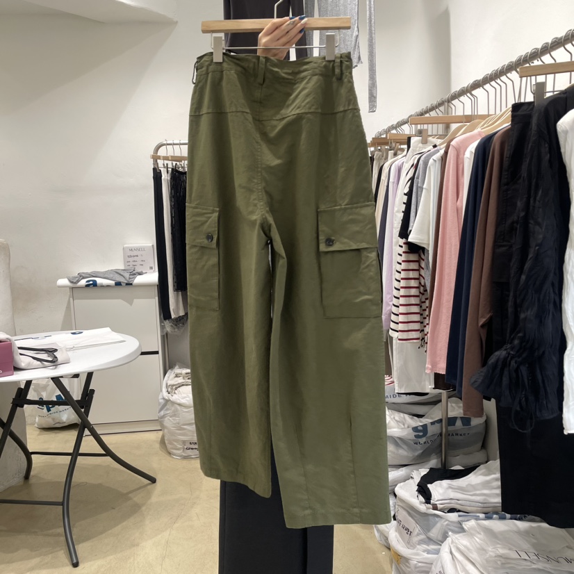 MUNSELL韓國直郵東大門代購女裝新品推薦休閑時尚真品休閑褲MUNSELL休閑褲