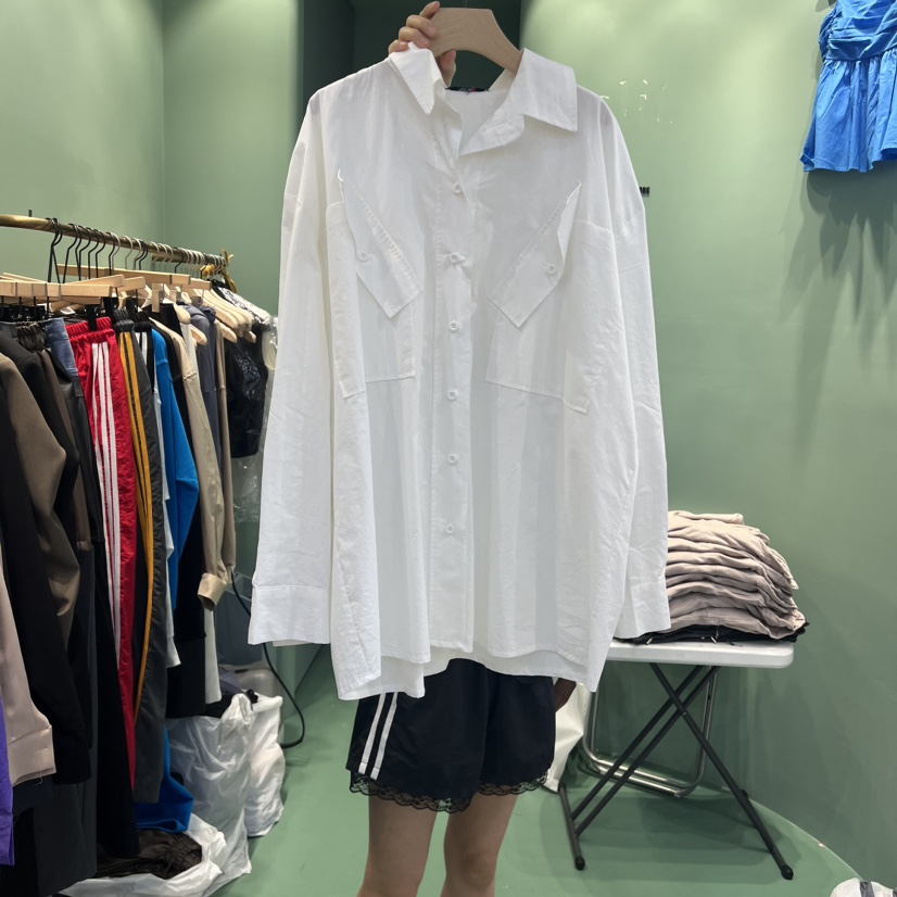 ROMANTIC NEWYORK韓國直郵東大門代購女裝新品人氣襯衫蕾絲衫ROMANTIC NEWYORK襯衫/蕾絲衫圖色1