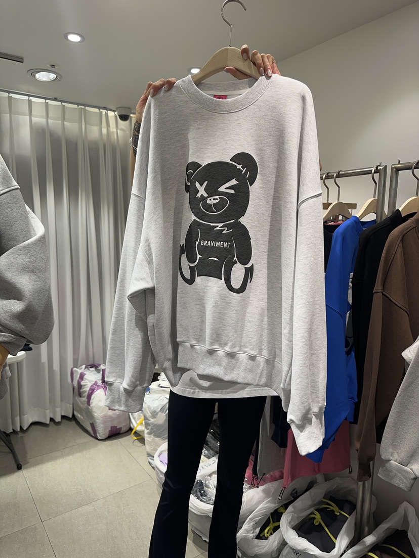 THE LOT/ LOT直郵韓國代購女裝新品人氣職業推薦休閑衛衣THE LOT/ LOT衛衣圖色2