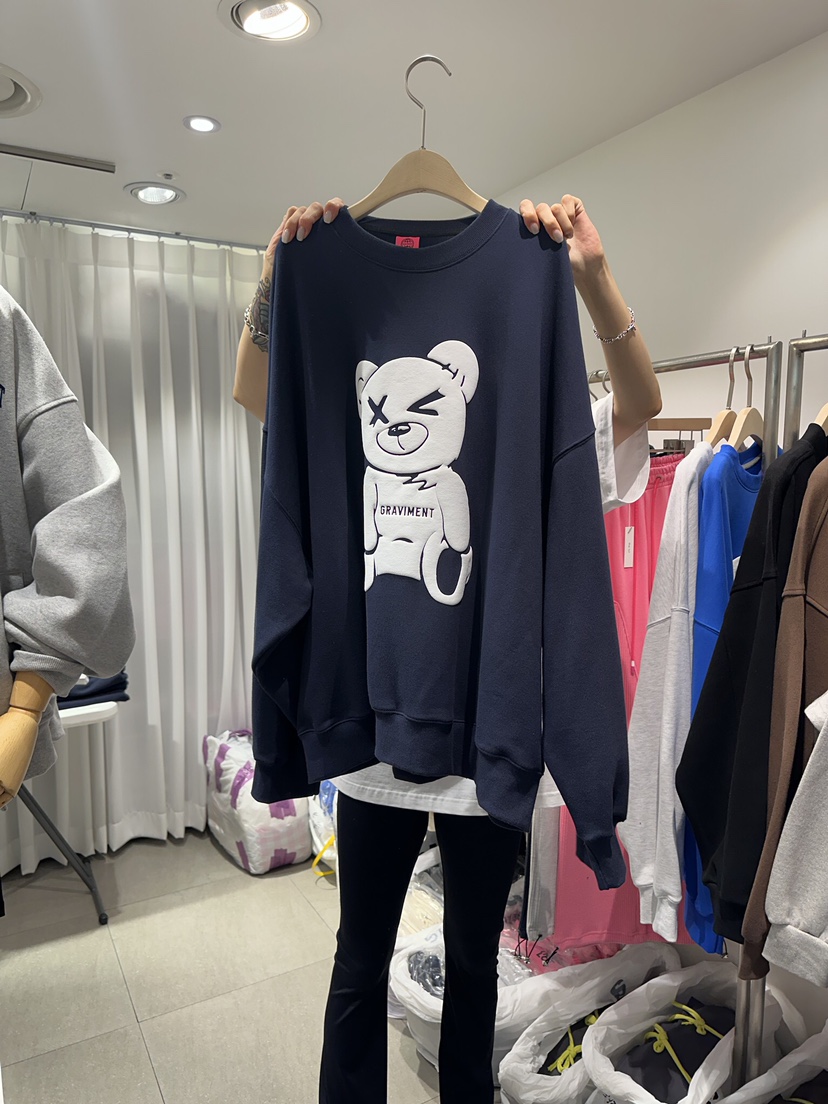 THE LOT/ LOT直郵韓國代購女裝新品人氣職業推薦休閑衛衣THE LOT/ LOT衛衣圖色3