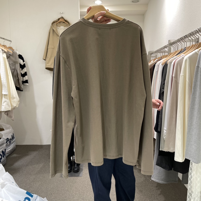 VILLABUTTON直郵韓國代購女裝新品人氣職業時尚推薦長袖T恤VILLABUTTON長袖T恤