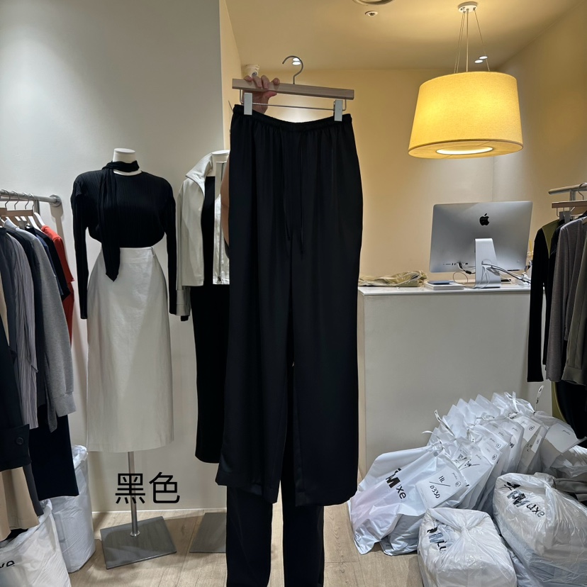 GARDEN韓國直郵東大門代購女裝新品熱賣24秋冬真品休閑褲GARDEN休閑褲圖色3