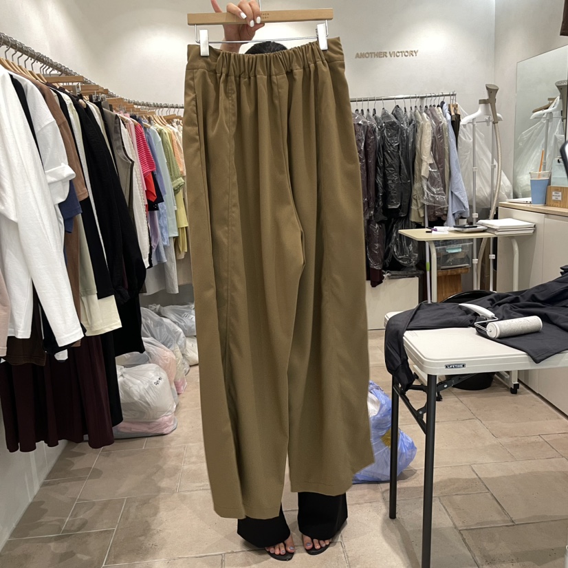 ANOTHER VICTORY直郵韓國代購女裝新品真品推薦24秋冬休閑褲PRIVIE休閑褲