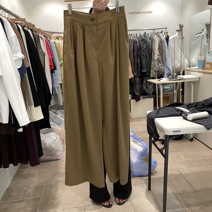ANOTHER VICTORY直郵韓國代購女裝新品真品推薦24秋冬休閑褲PRIVIE休閑褲圖色2