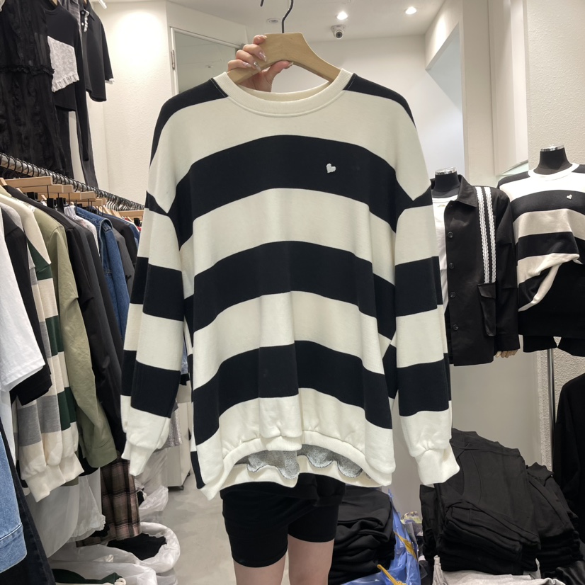 BLACK RIBBON韓國直郵東大門代購女裝新品職業24秋冬衛衣BLACK RIBBON-A衛衣圖色3