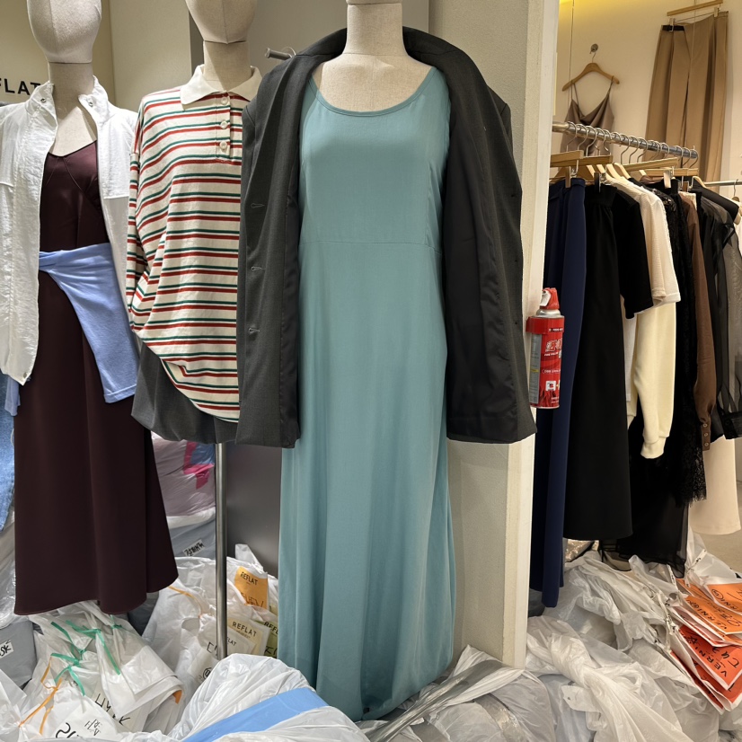 REFLAT直郵韓國代購女裝新品熱賣推薦休閑人氣24秋冬連衣裙REFLAT連衣裙圖色4