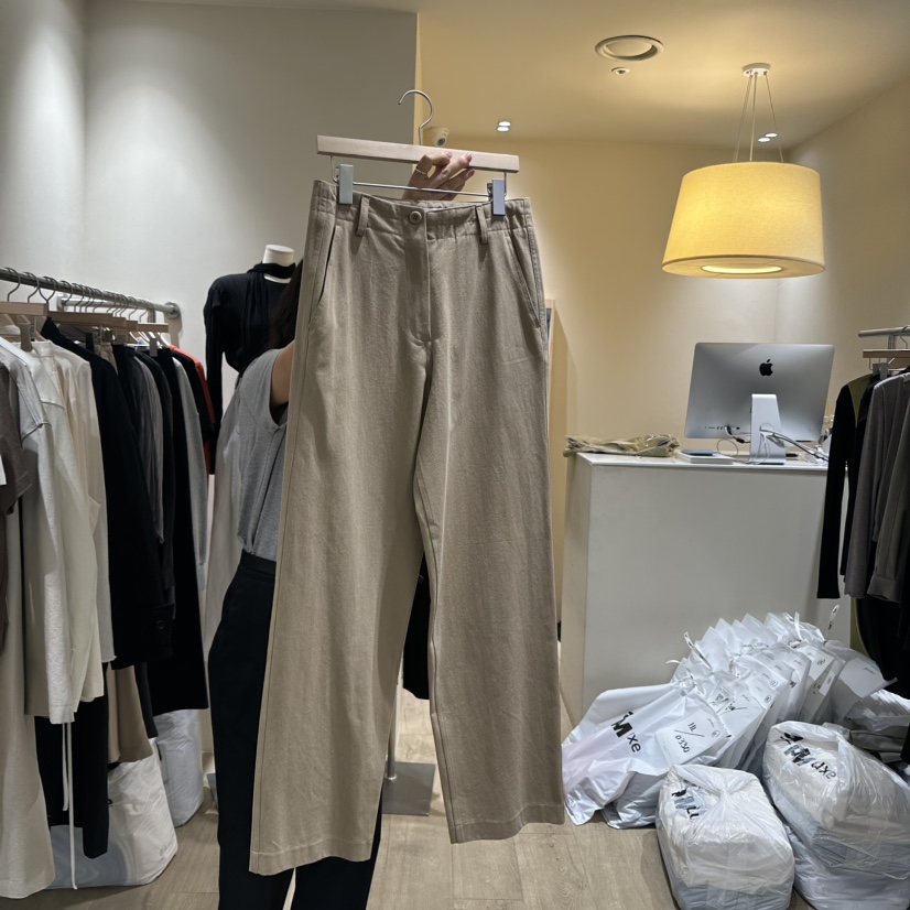 GARDEN直郵韓國代購女裝新品人氣推薦休閑熱賣24秋冬休閑褲復古GARDEN休閑褲圖色2