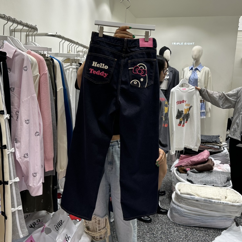 VINTAGE888/TRIPLE EIGHT韓國直郵東大門實拍女裝新品熱賣休閑褲VINTAGE888/TRIPLE EIGHT休閑褲