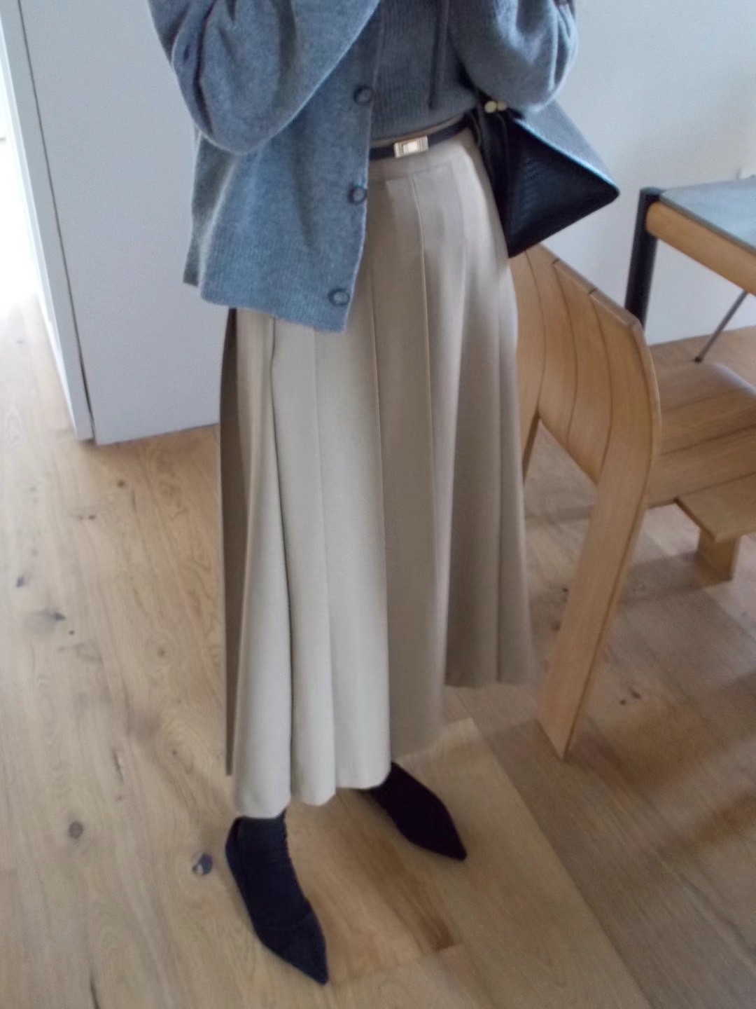 ANDYOUBROWN韓國直郵東大門實拍女裝新品休閑推薦24秋冬長裙ANDYOUBROWN-OT長裙
