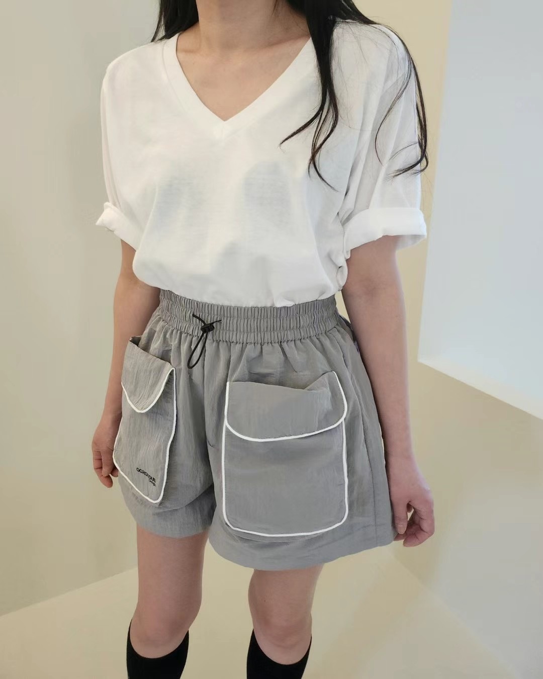 COTTONFACTORY韓國直郵女裝新款時尚真品推薦人氣休閑24秋冬短褲COTTONFACTORY短褲