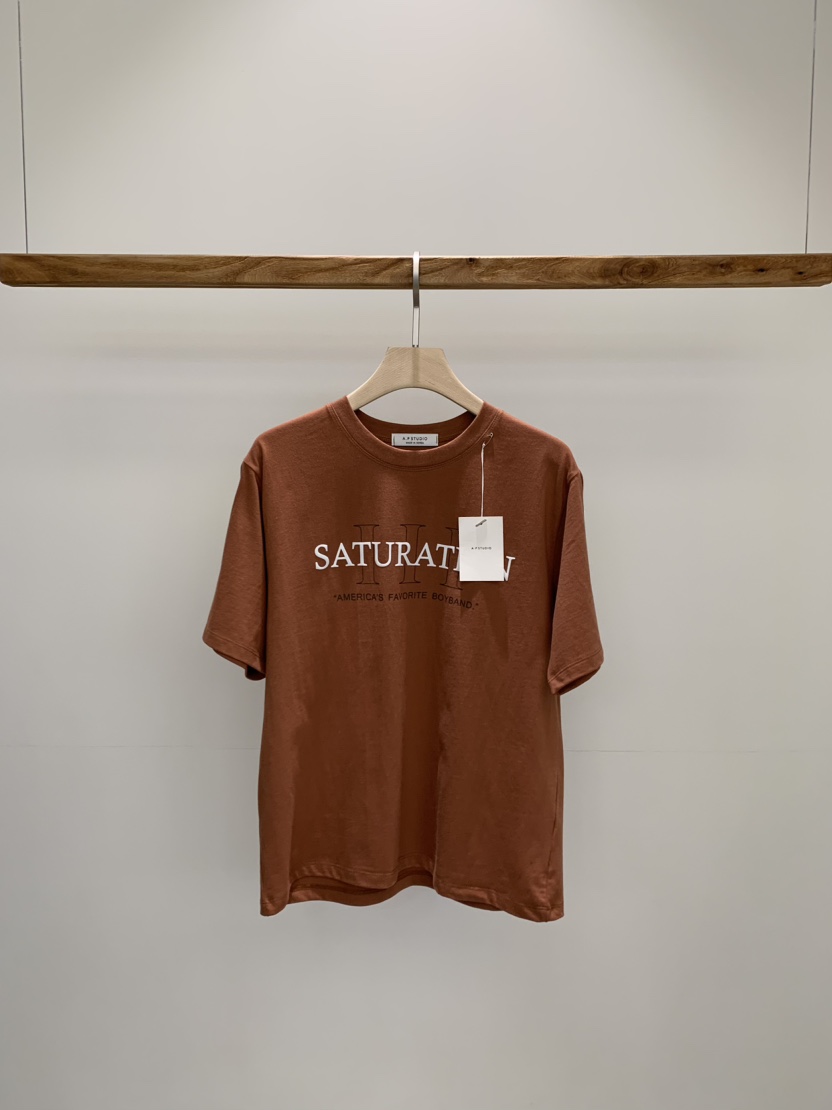 A P-STUDIO直郵韓國代購女裝新款推薦熱賣時尚真品職業T恤A P-STUDIOT恤